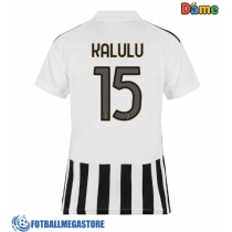 Fotballdrakt Dame Juventus Pierre Kalulu #15 Hjemmedrakt 2026-27 Kortermet